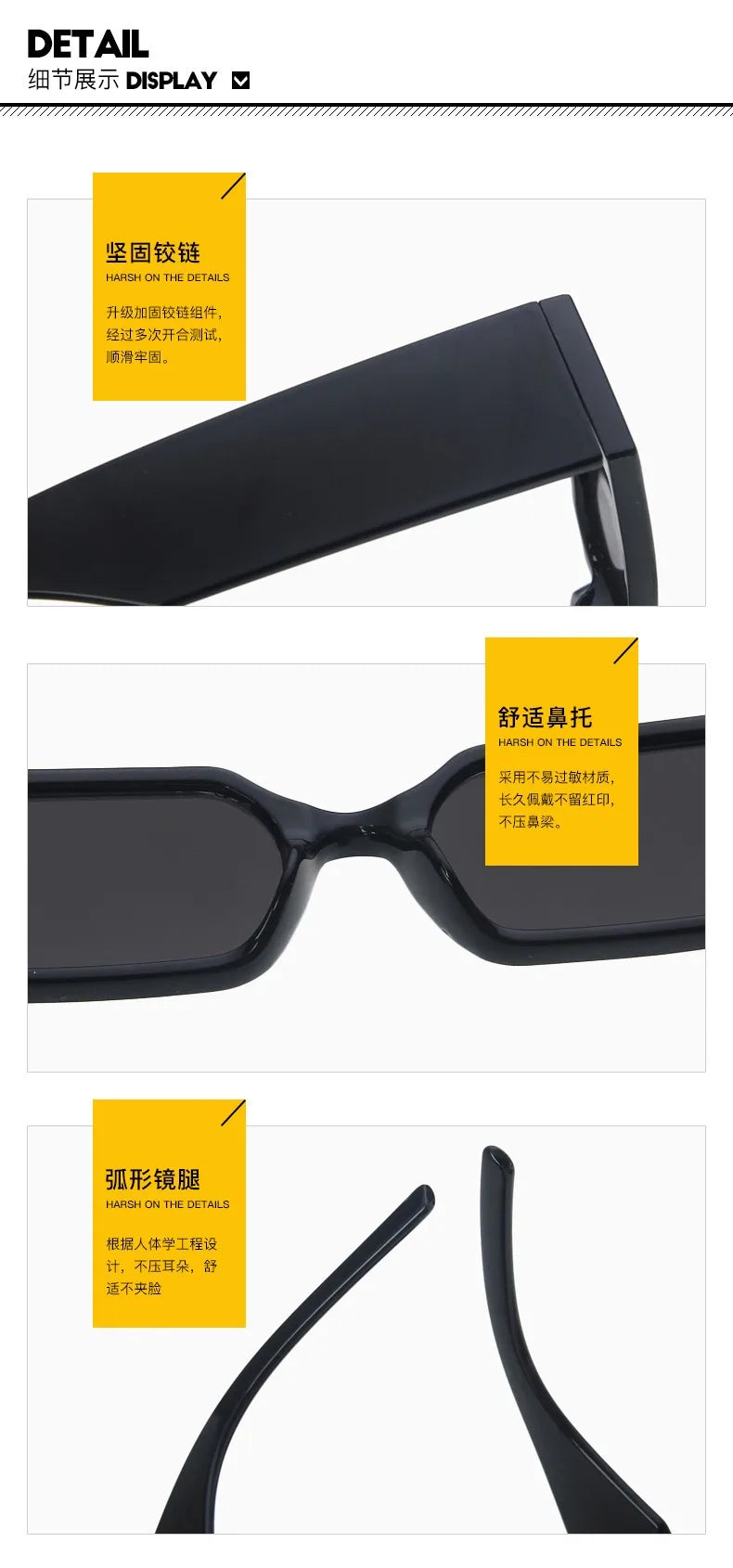 Óculos de Sol Vintage Unissex de Armação Estreita e Formato Retangular Pequeno – Design Exclusivo e Tendência para 2025 (Estilo Steampunk / Proteção UV400)