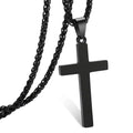 Jewelry Wholesale for Resellers Stainless Steel Sporty Personality Pendant Fashion Chain Cross Necklace Unisex