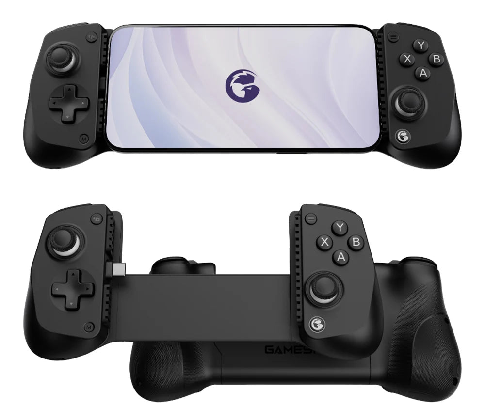 GameSir X5 Lite Controle para jogos mobile, gamepad para iPhone 17, 16 e 15 Series, iPad Mini Y700 e tablets Android.