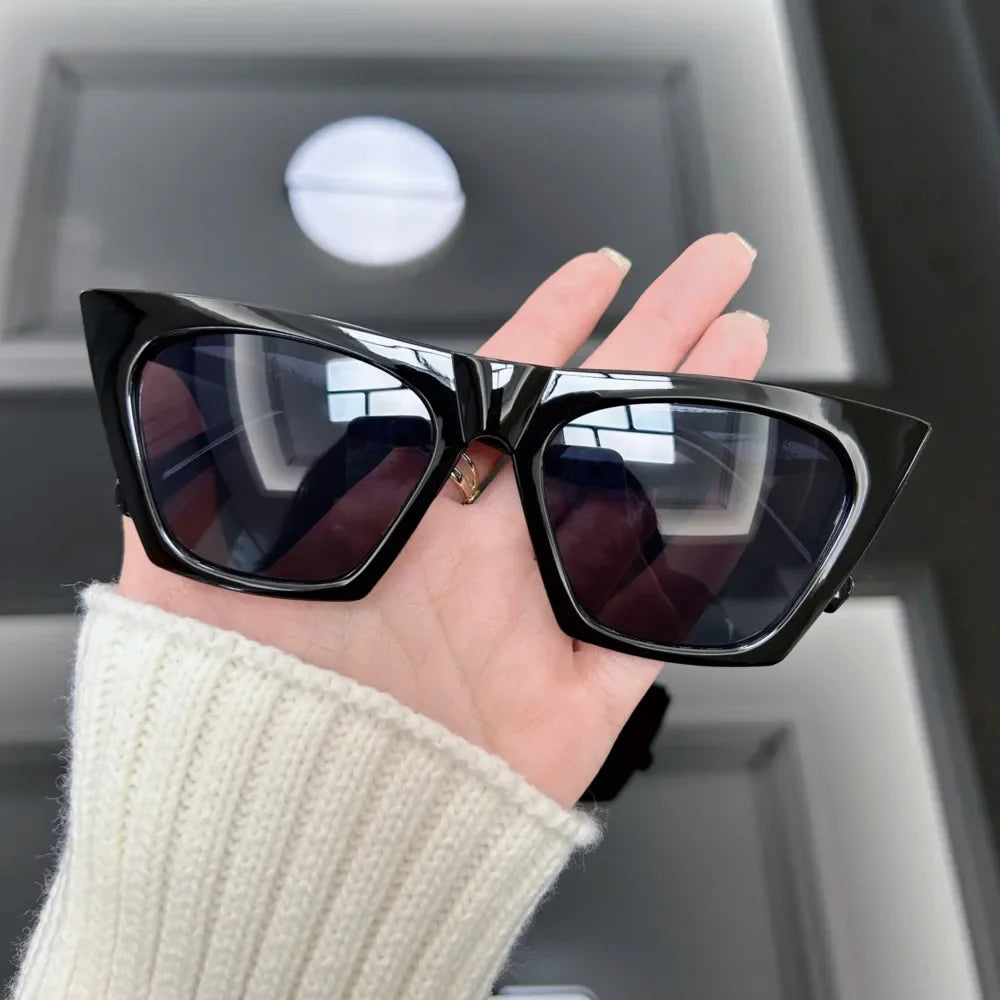 Fashion Vintage Rectangle Sunglasses Women Men Luxury Brand Designer Sun Glasses Square Female Black Eyewear