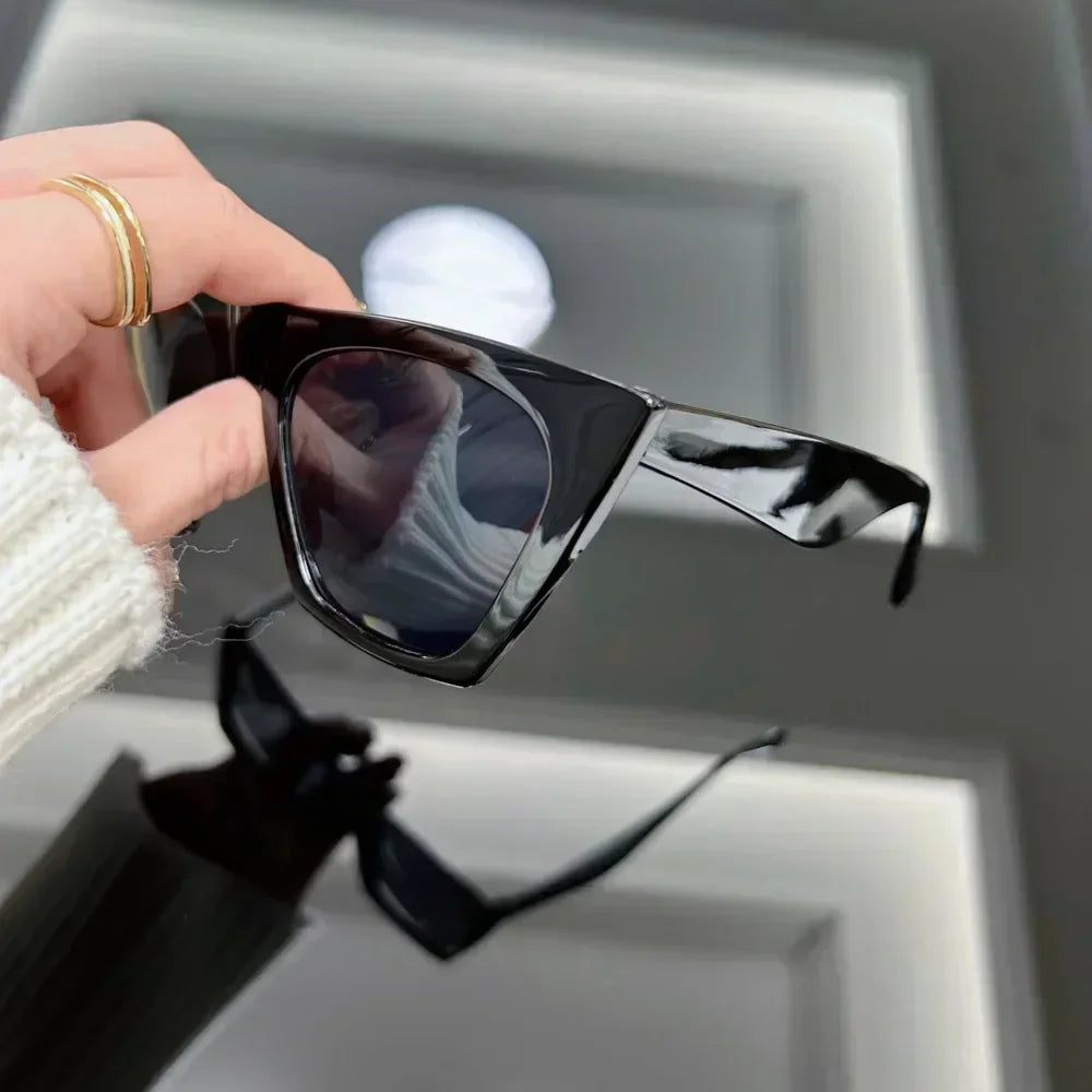 Fashion Vintage Rectangle Sunglasses Women Men Luxury Brand Designer Sun Glasses Square Female Black Eyewear