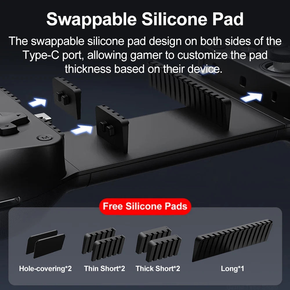 GameSir X5 Lite Controle para jogos mobile, gamepad para iPhone 17, 16 e 15 Series, iPad Mini Y700 e tablets Android.
