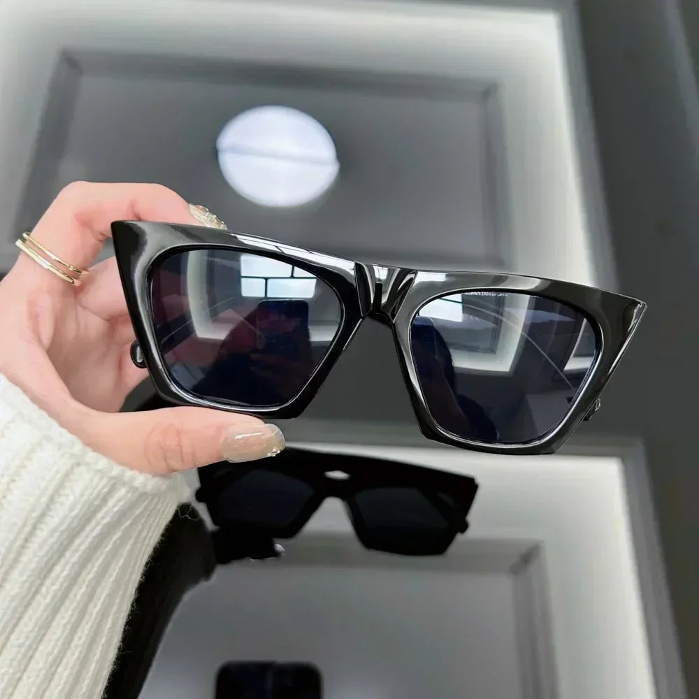 Fashion Vintage Rectangle Sunglasses Women Men Luxury Brand Designer Sun Glasses Square Female Black Eyewear