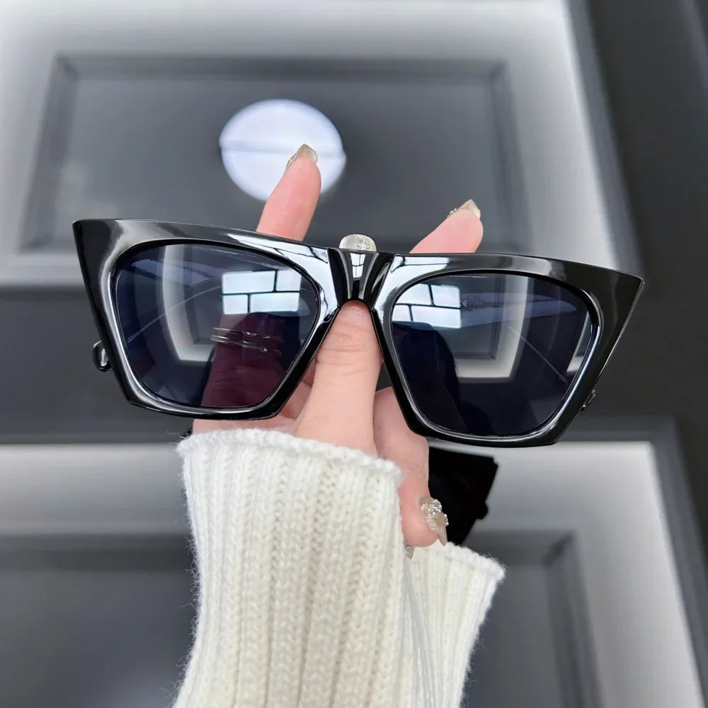 Fashion Vintage Rectangle Sunglasses Women Men Luxury Brand Designer Sun Glasses Square Female Black Eyewear