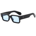 New Men's Personality Minimalist Style Sunglasses Fashion Cool Retro Rectangle Glasses Oculos De Sol Femino