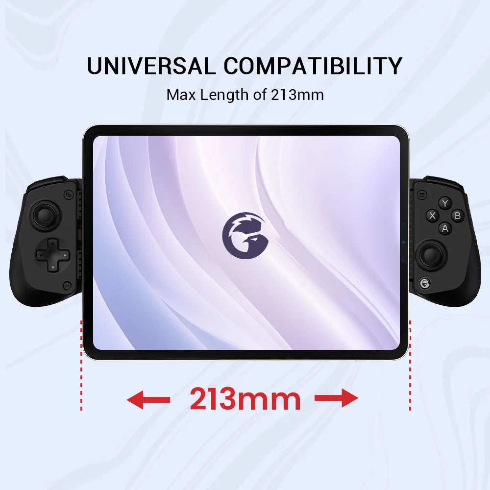 GameSir X5 Lite Controle para jogos mobile, gamepad para iPhone 17, 16 e 15 Series, iPad Mini Y700 e tablets Android.