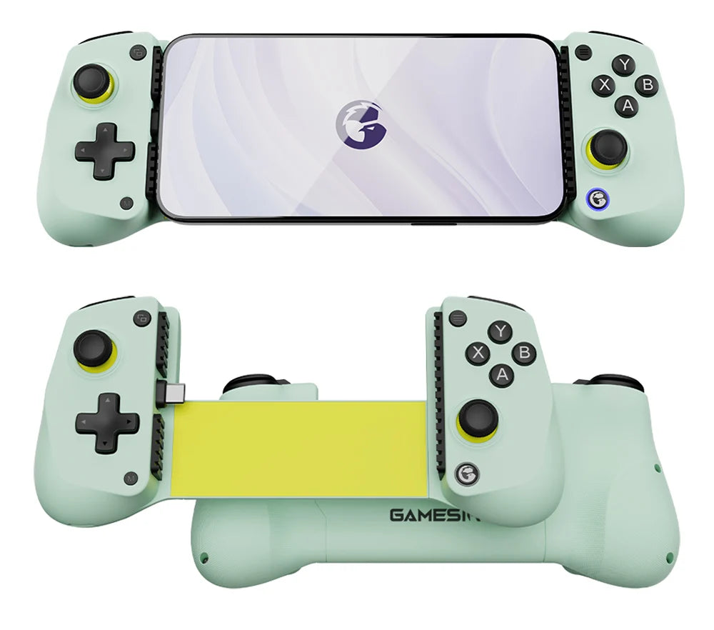 GameSir X5 Lite Controle para jogos mobile, gamepad para iPhone 17, 16 e 15 Series, iPad Mini Y700 e tablets Android.