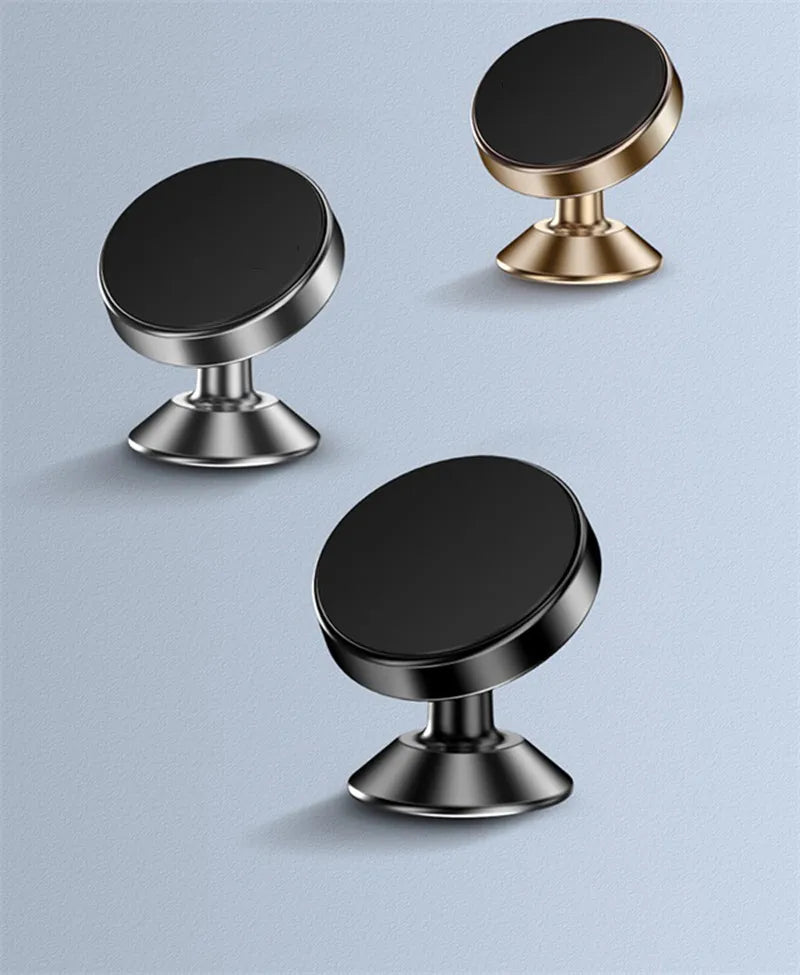 Magnetic Car Mobile Phone Holder 360 Degree Rotation Smart Phone Stand Magnet GPS Bracket In Car For iPhone Huawei Realme Oppo